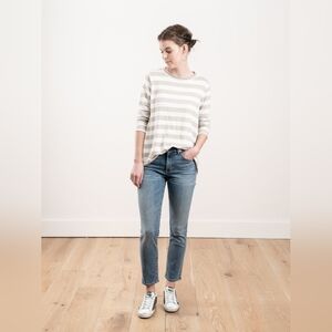 Labo Art Maglia Jeppe Top - white/beige